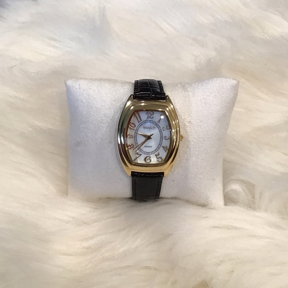 Gossip Gold and Black Women's Watch